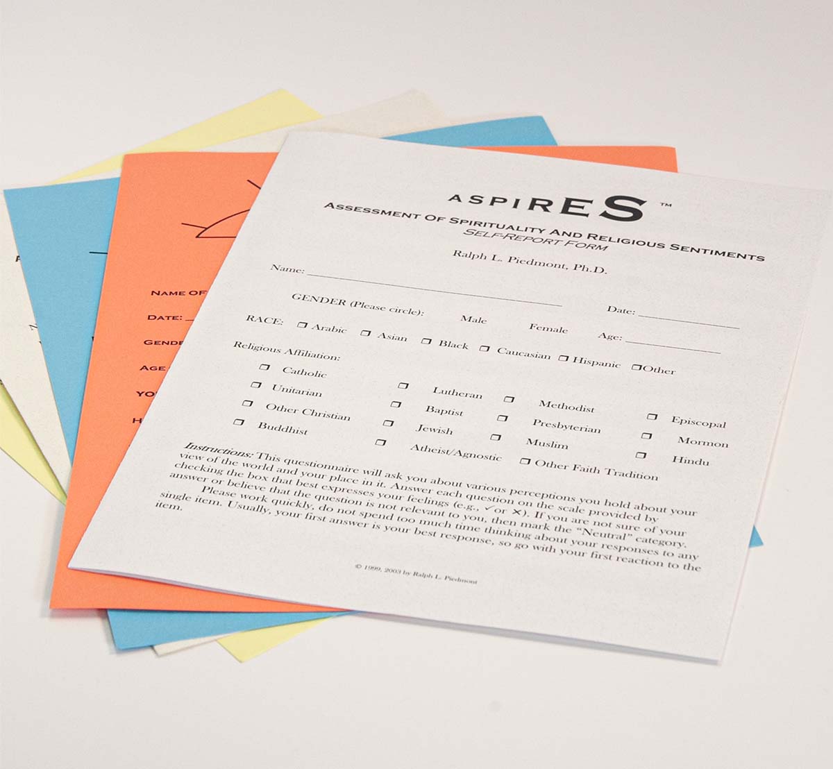 Types Of Self Report